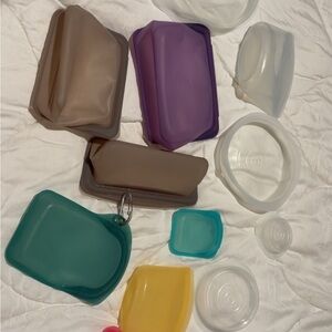 Stashed Multi-Color Silicone Food Storage Bag
